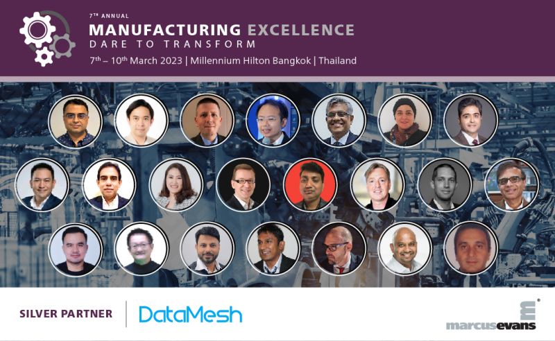 DataMeshAR's tweet image. Join us to explore the latest trends and technologies shaping the industry at the Manufacturing Conference in Bangkok, Thailand from 7 Mar to 10 Mar. Don&apos;t miss this chance to learn how to build your own Industrial Metaverse with offerings from DataMesh. 😉marcusevans.com/conferences/ma…