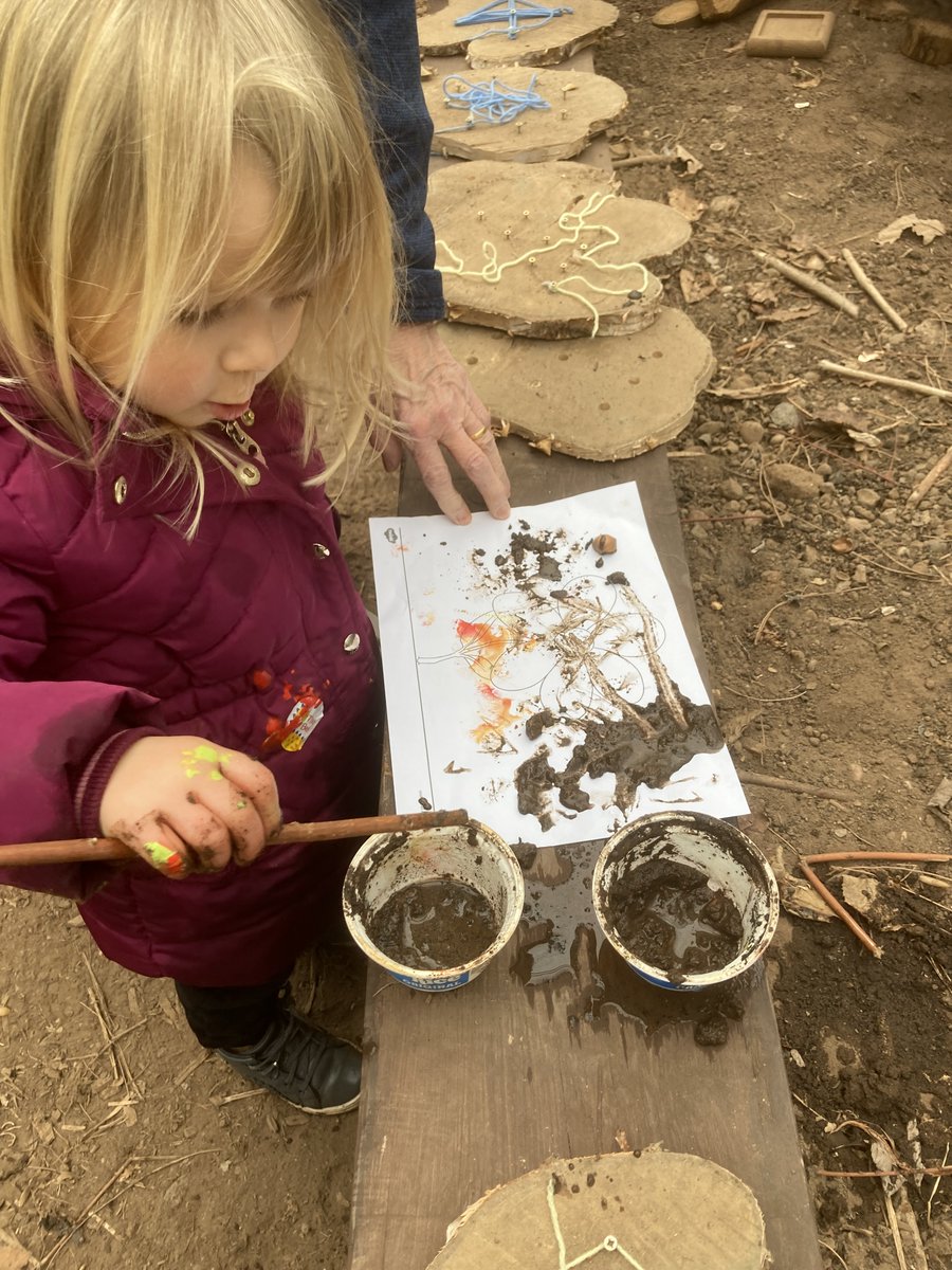 RoslistonEnvEd's tweet photo. Saplings at Rosliston Forestry Centre. Creating mud paintings with natural materials. This Wednesday we will be making stick people.
Drop into these sessions every Wednesday from 10.30 am -11.30. For more info email : rosliston@southderbyshire.gov.uk
#outdoorlearning #SDWhatson https://t.co/PgOdVKIdPG