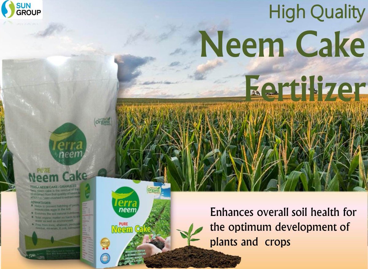 #terraneem - Enhances soil health for optimum development #neemcake #neemfertilizer #Neem #NPKfertilizer #fertilizer #organic #organicfertilizer