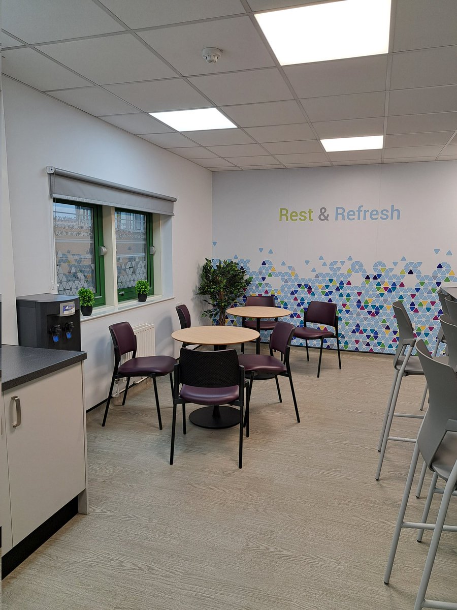 shalina_shah's tweet image. Lovely to be back at Peace and refreshed by the new Rest &amp;amp; Refresh staff area 🤗 
@HCTNHS #MakingThingsBetter