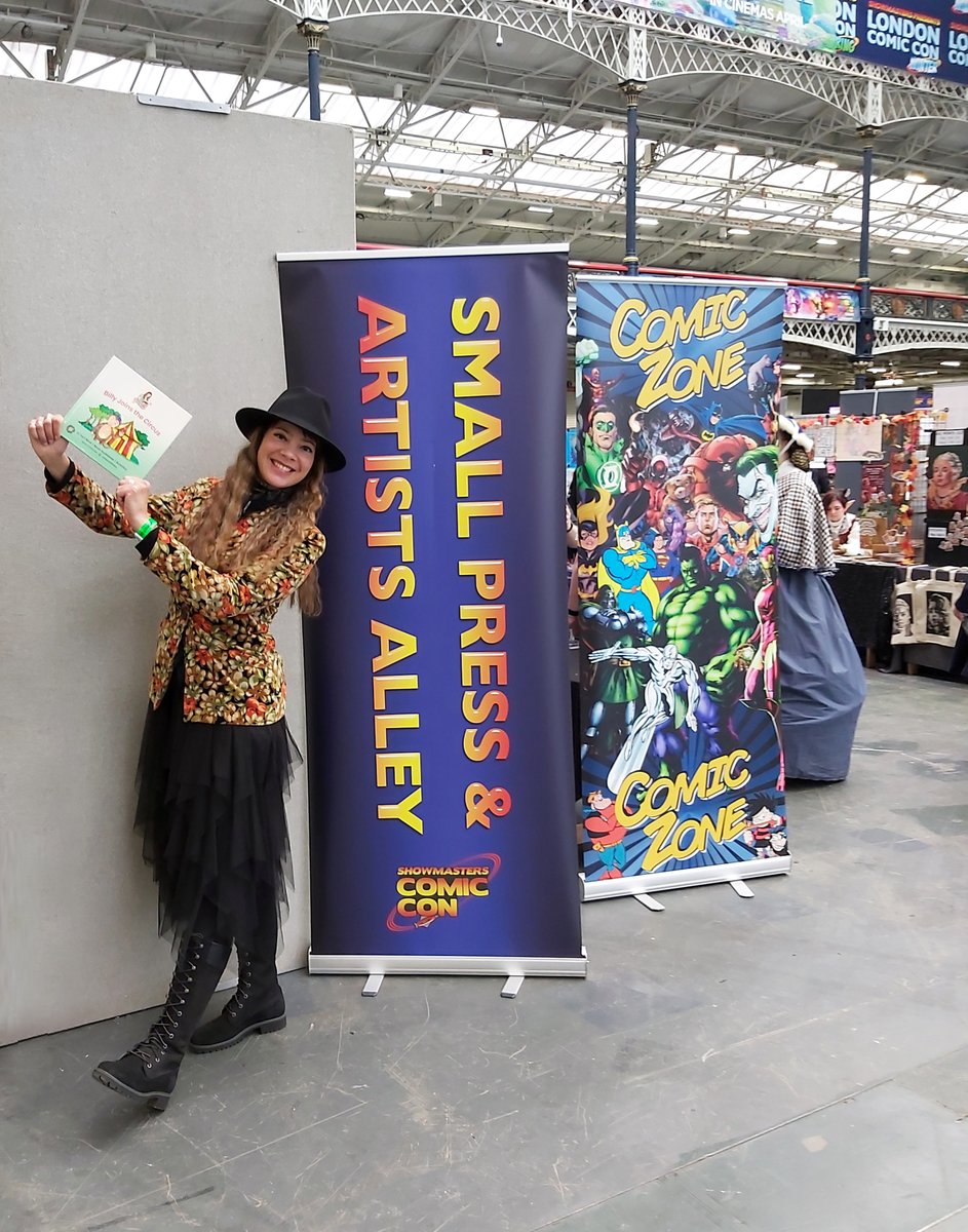 Brilliant time doing Book Signing at London Comic Con Spring!

Blog post coming soon...

😎

#lccspring #comiccon #londoncomiccon #londoncomicconspring #olympialondon #blogger #author #booksigning #lovecomics #artist #artistalley #authorlife #blogging #blogpost #comingsoon #BJTC