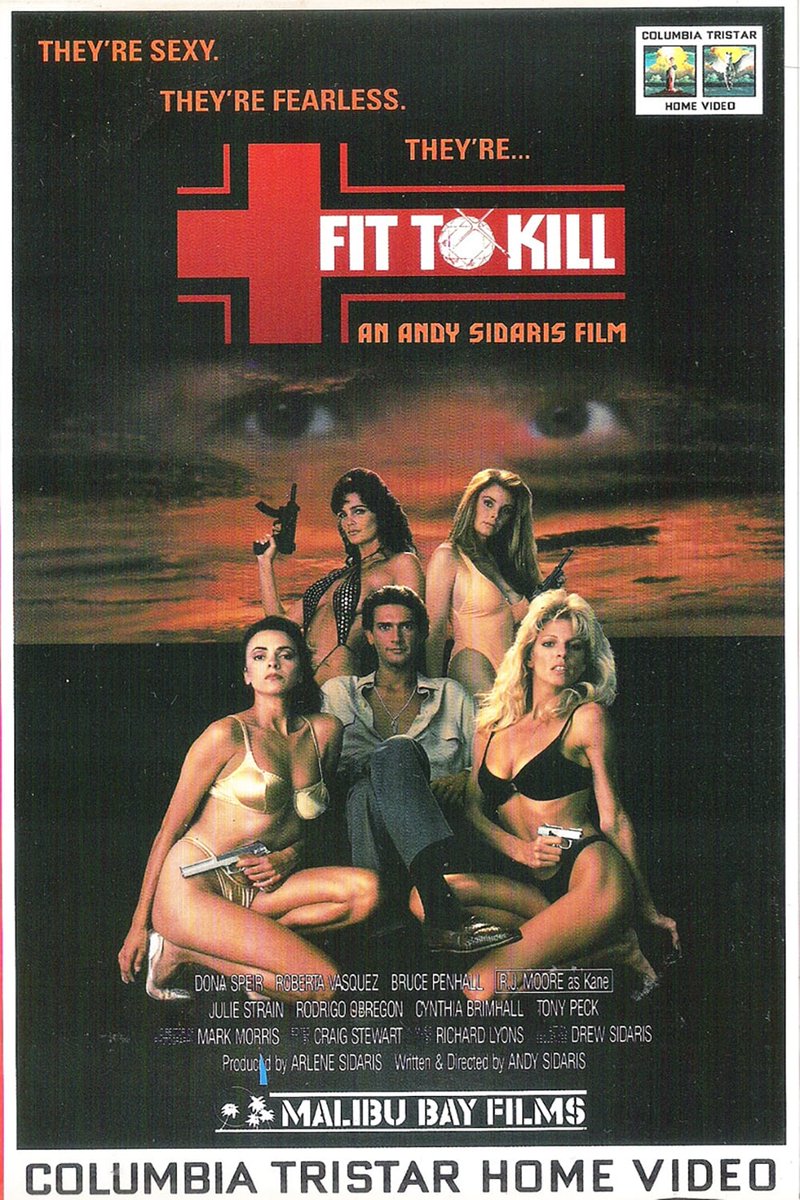 #MOVIE OF THE DAY

FIT TO KILL

Two attractive special agents #DonaSpeir #Juliestrain  guard a businessman transporting a priceless diamond #Cynthiabrimhall
American movie actress <a href="/Sand21wild/">Sandra Wild</a> <a href="/dravacadell/">Dr. Ava Cadell</a> <a href="/geraldokamura/">Gerald Okamura</a> <a href="/akialeong1/">aki aleong</a> #Andysidaris #90sforever