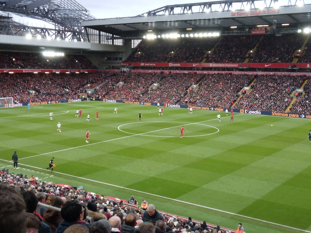 What a day yesterday was at the Liverpool game some result.