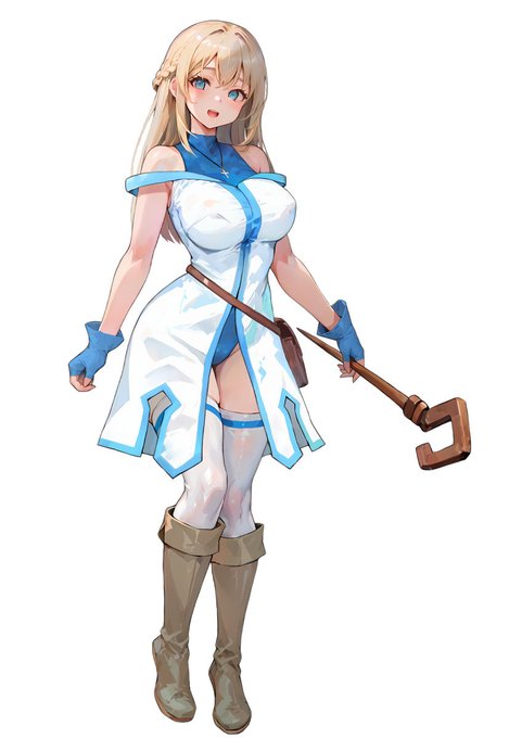 企画中の自作RPGのヒロイン立ち絵をAIで制作してみた
エチエチレオタードがいい感じ(*'ω`*) 