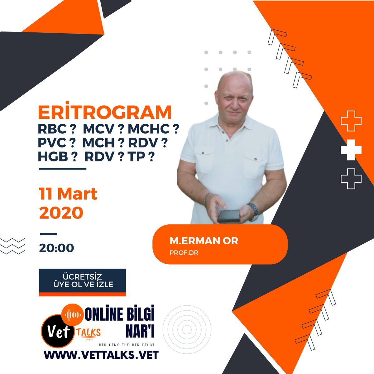 vettalks's tweet photo. Prof. Dr. M. Erman Or ile "Eritrogram" hakkında konuştuk.
Yeni ve güncel konular için
https://t.co/aQ0Y1k0fGm
#vettalks #pettalks #vettalksyanında #değişimekendindenbasla #şimdi https://t.co/wmpVCp2bPJ