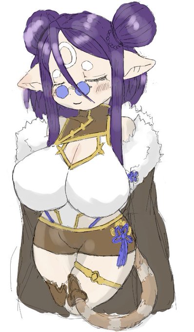 絵チャで激盛り白疾の咆拳レイママ描きました。ご査収下さい。 