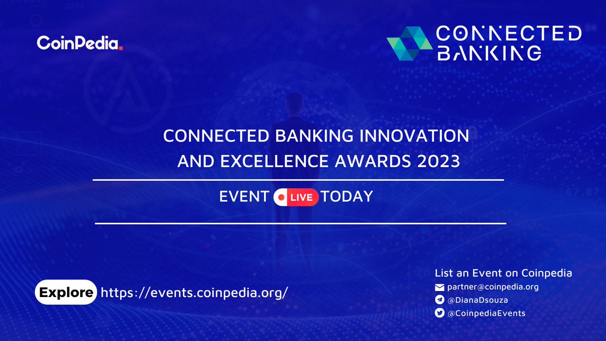 New event alert!📢

The Connected Banking Series focuses on building future-oriented banking models by accelerating the pace of digital transformation. 

For more information🔗: events.coinpedia.org/connected-bank…