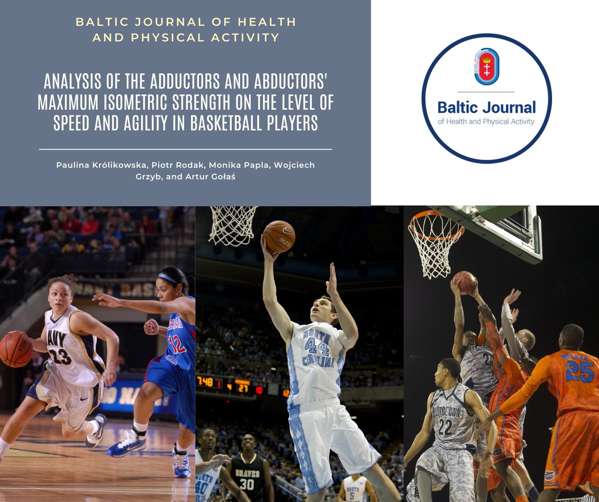 BJHPA_PL's tweet photo. Analysis of the adductors and abductors' maximum isometric strength on the level of speed and agility in basketball players.

Read more --> https://t.co/mhPS3b2U8s

Follow Us --> @BJHPA_PL https://t.co/7WLGRI53Rp