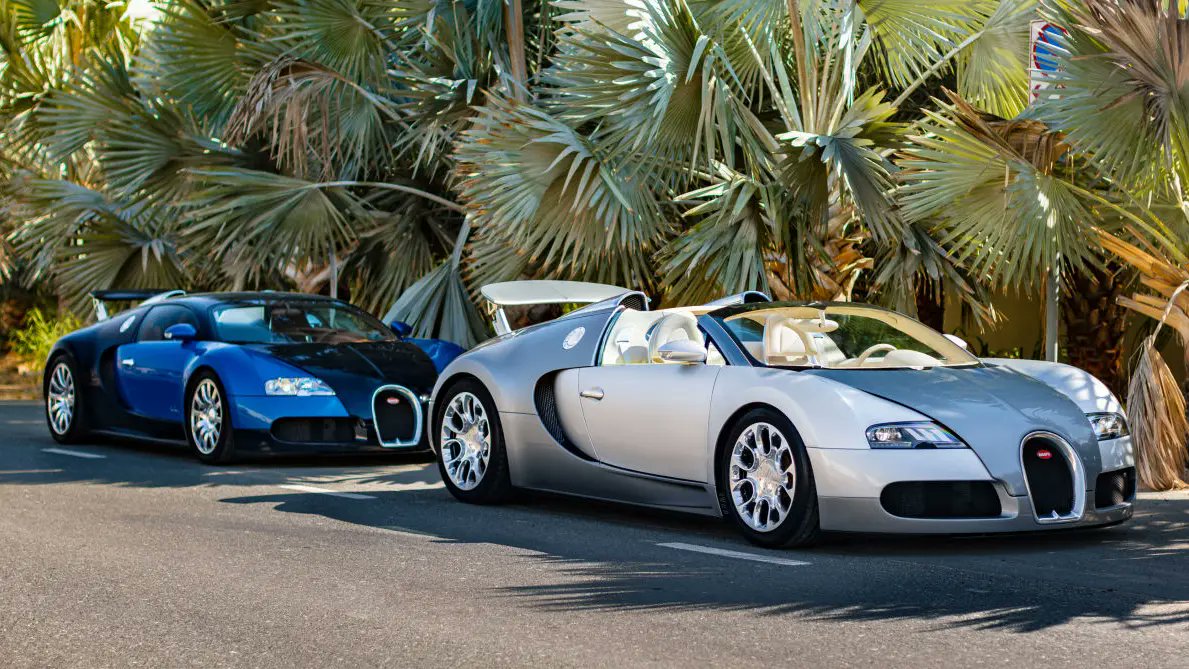 BBC_TopGear's tweet photo. Feel old yet? Bugatti is already restoring ‘modern classic’ Veyrons. These two Veyrons have just undergone a nine-month restoration process → https://t.co/jclBmfysCs https://t.co/N2psArlybs