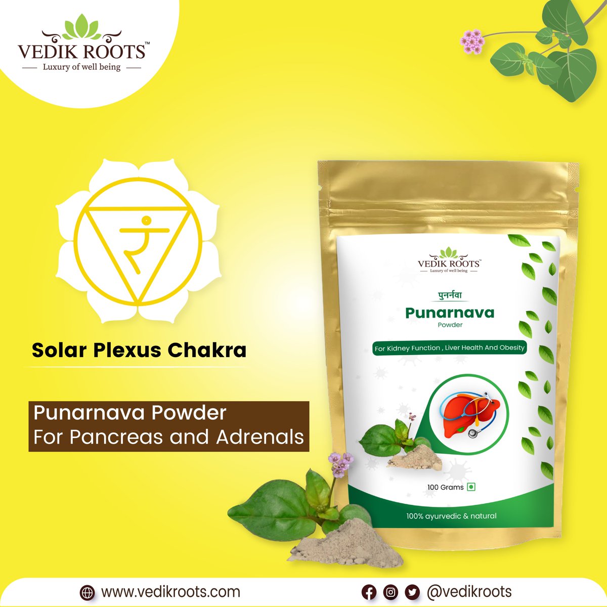 Vedikroots's tweet photo. Who needs a superhero cape when you've got Punarnava powder for a healthy solar plexus chakra?
Get your Pack now at https://t.co/SJWPl0ApP4

#chakrahealing #gobacktoroots #vedikroots #vedikrootsayurveda #ChakraBalancing #HerbalSolutions #plexuschakra #SolarChakra #Punarnava https://t.co/QNUzLD0uBL