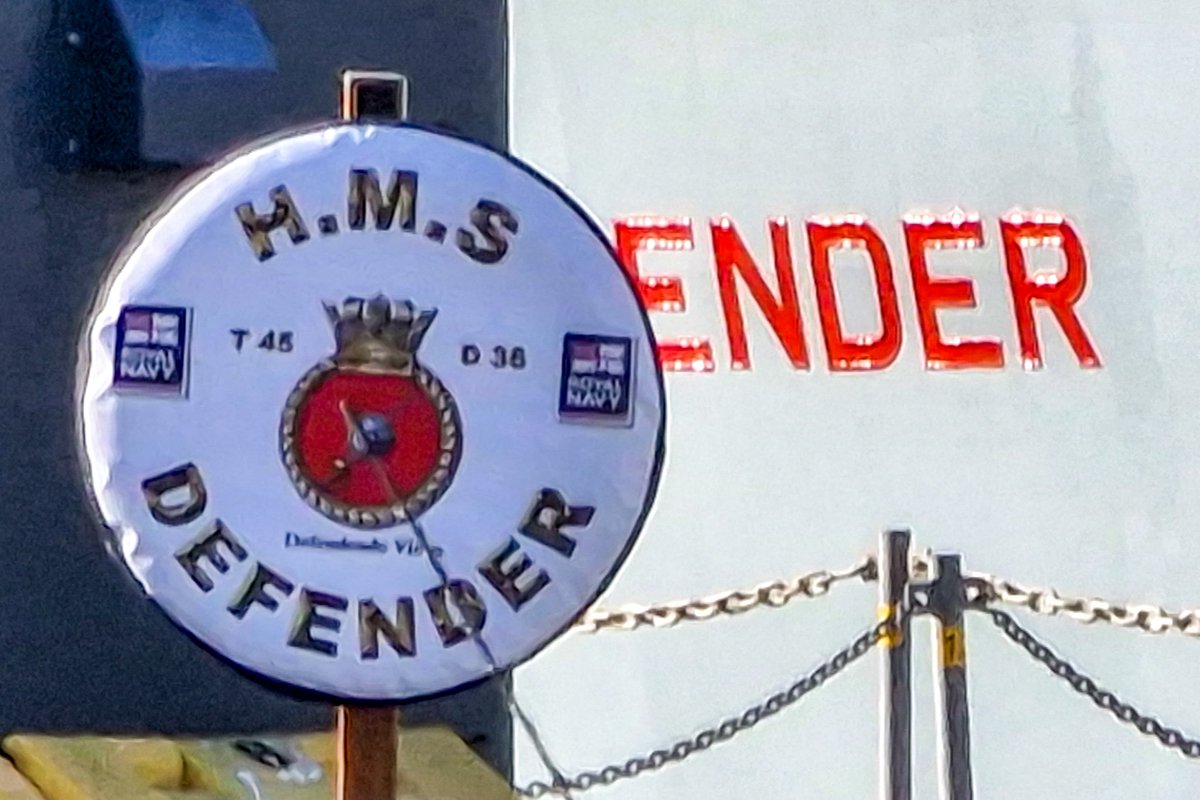 AWenham1's tweet image. THE ONE AND ONLY
@HMSDefender @RoyalNavy #warships #warship #hmsdefender