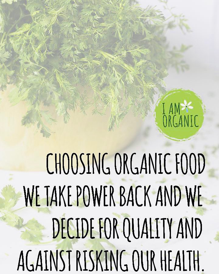 Have a happy, healthy and blessed week ahead!💚

#IAmOrganic
#healthyeating
#healthyliving