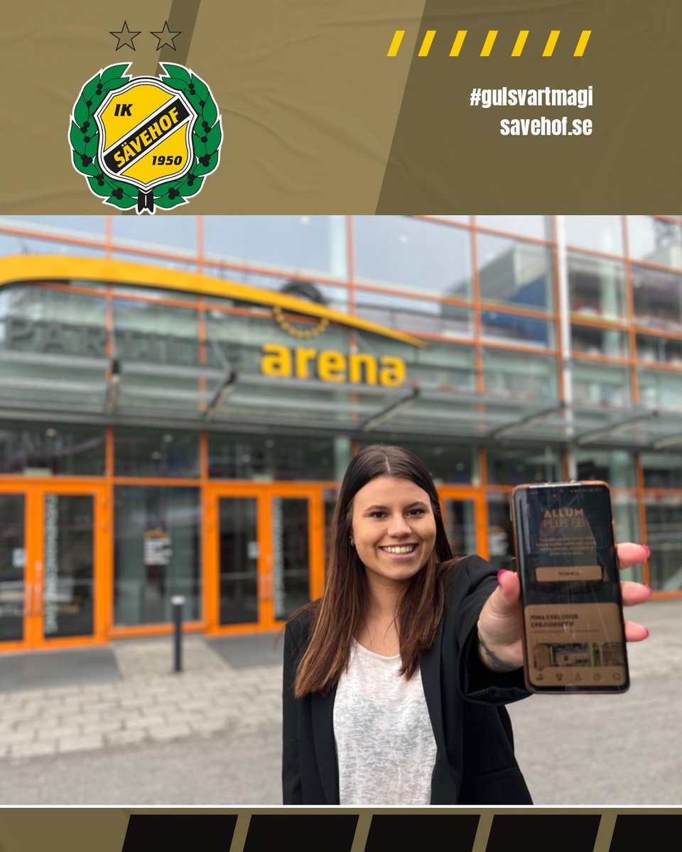 IK_Savehof's tweet photo. BLI BELÖNAD FÖR DIN LOJALITET!

Bli medlem i ALLUM PLUS och få tillgång till exklusiva fördelar, erbjudanden och services på ALLUM och våra samarbetspartners.
#savehof #gulsvartmagi #allum https://t.co/t1JW6fkJ2m