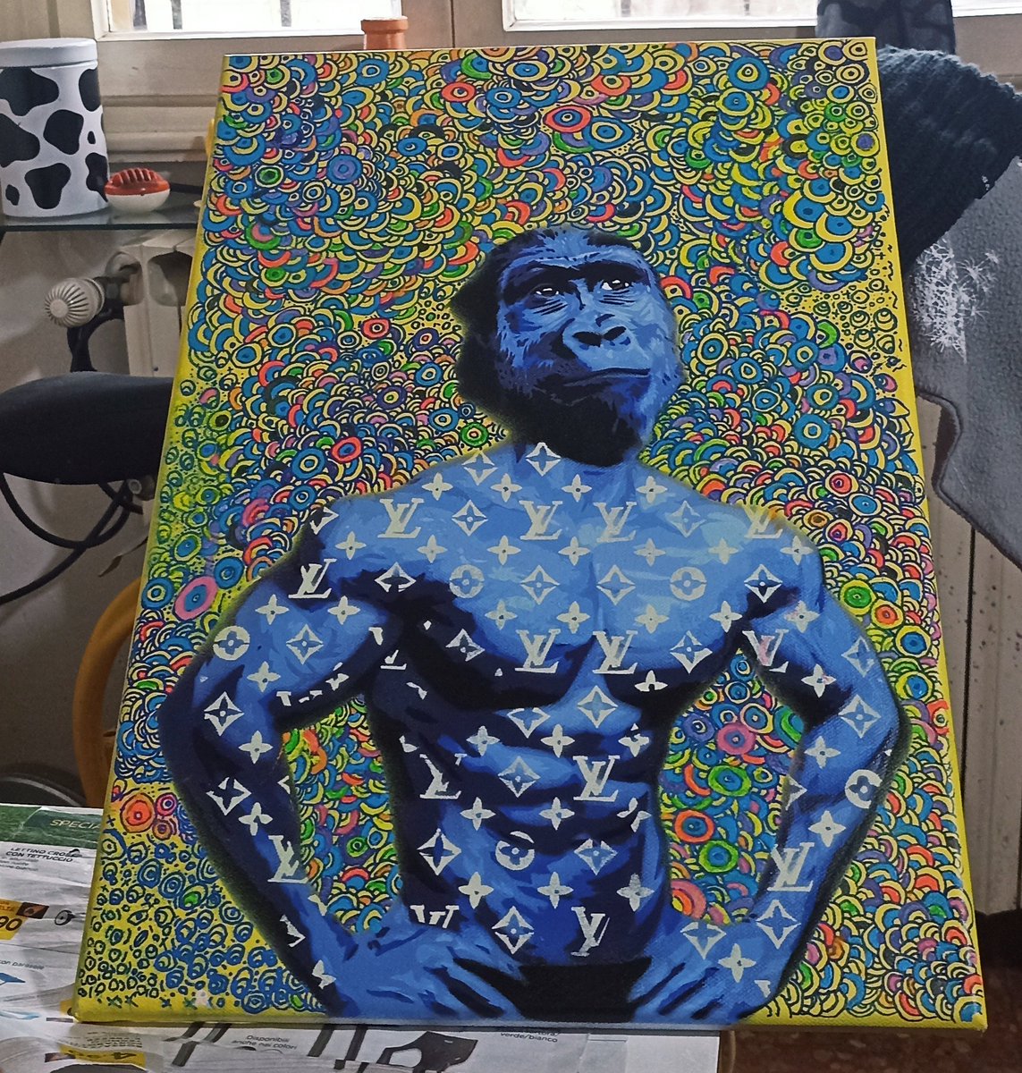 2piu2design's tweet photo. #art #illustration #artist #drawing #artwork #graphicdesign #design #creative #photoshop #draw #artoftheday #digitalpainting #fashion #photography #graphic #vectorqueen #physiotherapist #gorilla #vuitton art Will never die
Questo quadro mi porterà alla follia totale https://t.co/vLQX5uDVYN