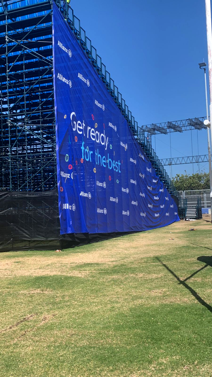 Skysite Rope Access on Twitter "Skysite Rope Access installing banners