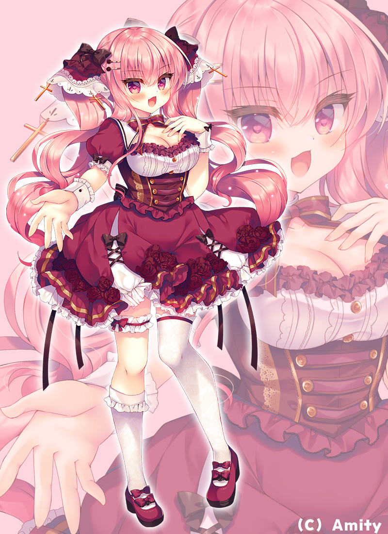 薔薇園ジゼルちゃんのイベント用新衣装お仕立てさせていただきました🌹💕 推しマ同様、薔薇とリボンをたっぷり付けさせていただきましたわ🌹🩰🎀
IRIAM🌹https://t.co/LfHVA7mBXE 