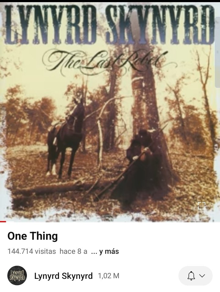 youtu.be/XFg5KH07ZgI
One Thing
Lynyrd Skynyrd
#GaryRossington