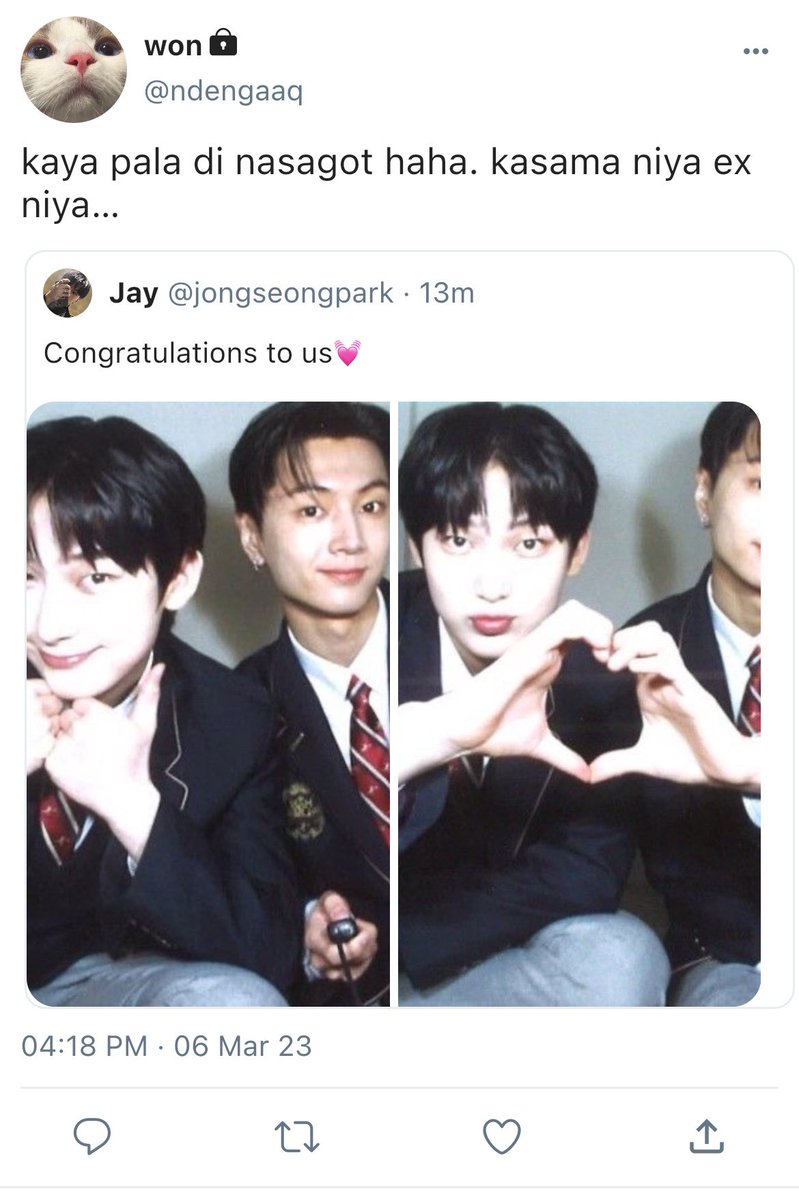 writelangakoaus's tweet photo. Three-tweets #sunwon au wherein https://t.co/RtEpM6XmEu