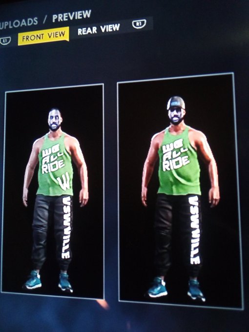 ChampionMyzter's tweet photo. Have you ever wanted to play as me, the leader of #VSWVILLE VSW, in a WWE game? Well, now you can. Because I'm now available on #WWE2K22 Community Creations. Use these hashtags: #VSWVILLE #JoinVSWVILLE Enjoy. https://t.co/paXCcUynGG