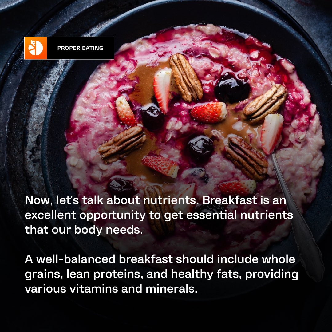 proper_eating's tweet photo. #Breakfast is called the most important meal of the day. #propereatingapp knows it and reminds you about breakfast every day! 

In our blog, we explained how breakfast provides us with the #energy and #nutrients we need to start our day off right. https://t.co/cCI5RGE39C