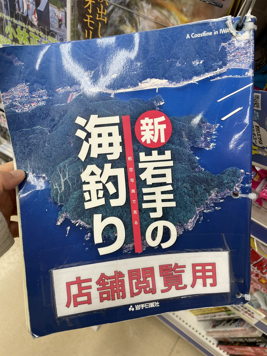 岩手日報社 航空写真で見る 新 岩手の海釣り 希少本