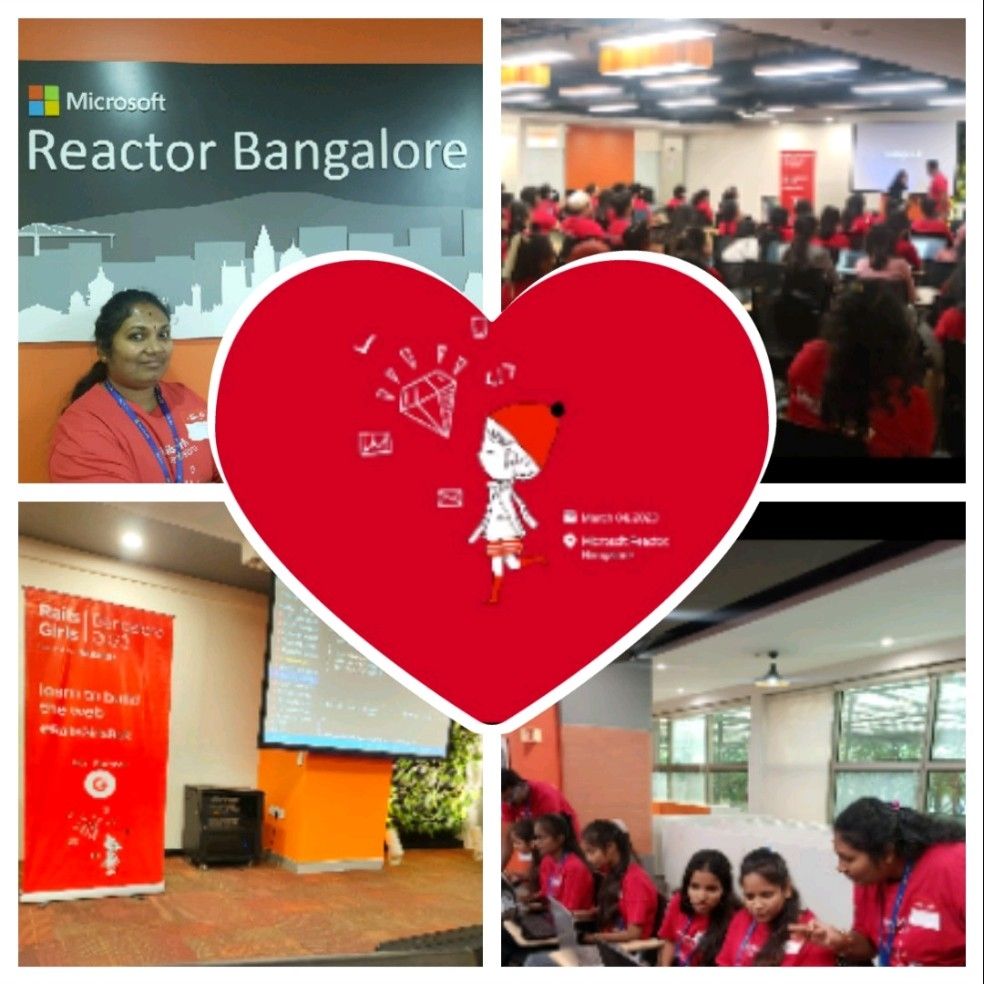 Gowthamiroyalp's tweet image. Attended #RailsGirlsBLR as a Mentor. It&apos;s an opportunity to connect with like-minded Rubyists and young women techies.
Thanks for the opportunity to #RailsFactory and #RailsGirls.