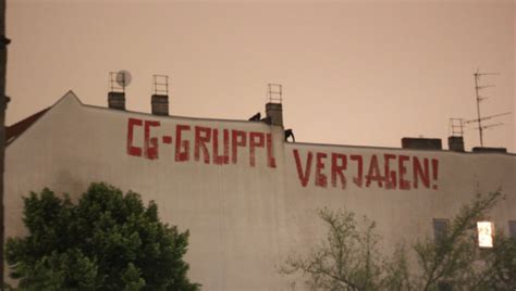 o_a_v_le's tweet photo. Christian Gröner will den Wagenplatz "Karl Helga" in Plagwitz räumen lassen. Schon in der Rigaer Str. in Berlin hat er Stress gemacht und ist generell eines der größten Vermieterschweine. 

Arschlöcher wie Christian bestimmen nicht über unsere Stadt!
Jede Räumung hat ihren Preis! https://t.co/ULL8kwQO8n