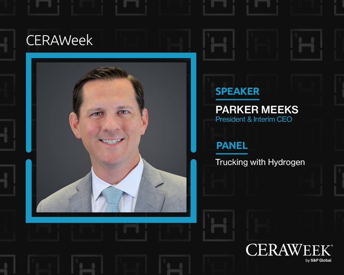 Join Hyzon's CEO, Parker Meeks, at #CERAWeek on March 7 for a discussion on the future of zero-emission commercial transportation & the development of fuel-cell trucks. Don't miss out on learning about the latest advancements & where we'll see these trucks in 5 years. #CWAgora