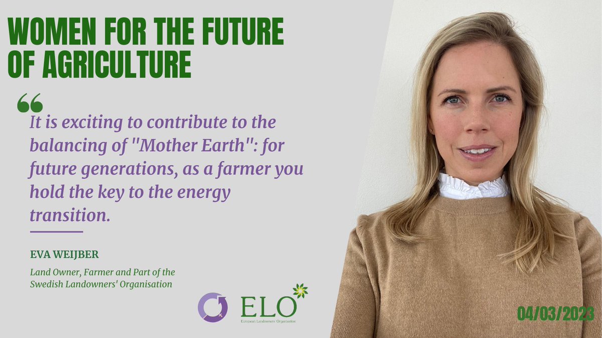 Join us to celebrate women's contribution to agriculture and the food value chain this March! Our woman in agriculture of the day is Eva Weijber. Find out who she is and about her achievements 👉ow.ly/F2Xf50N9mTr  #womeninagriculture #WomenInMarch #MarchIsWomensMonth
