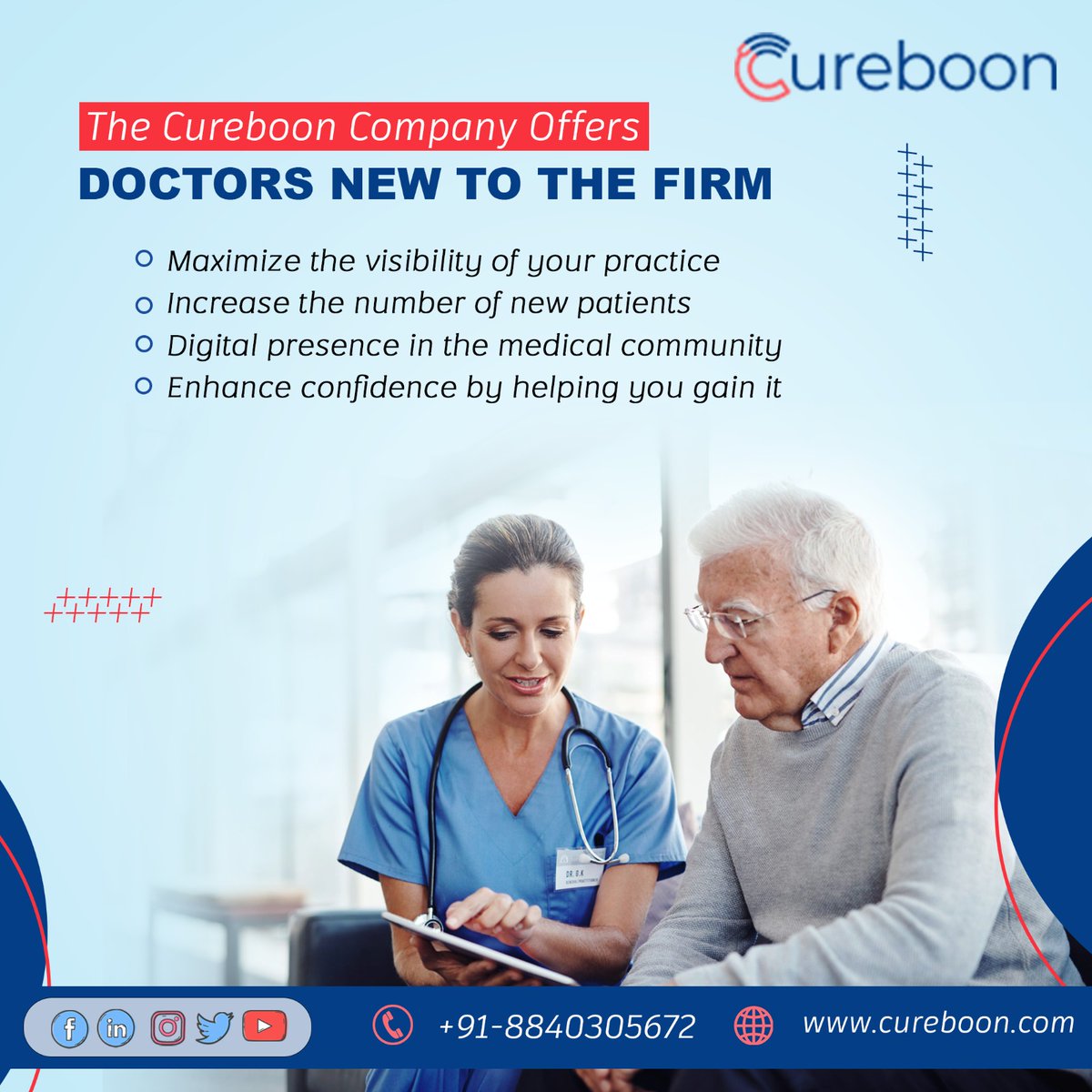Cureboon1's tweet photo. Cureboon is offering doctors new to the firm a unique opportunity to join our team! We are looking for individuals who are passionate about providing the highest quality of care for our patients.
.
.
.
https://t.co/tRyNIFuIVg
8840305672
#careforeveryone #qualitycare #cureboon https://t.co/Vt94yJmyDS