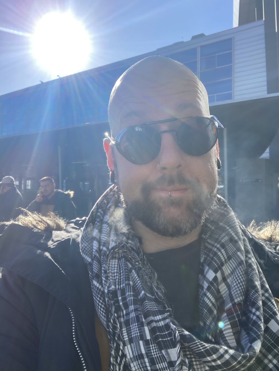 My traditional smoke brake in #Denmark before depending to #sweden. One of these days I need to spend a bit of time in this city