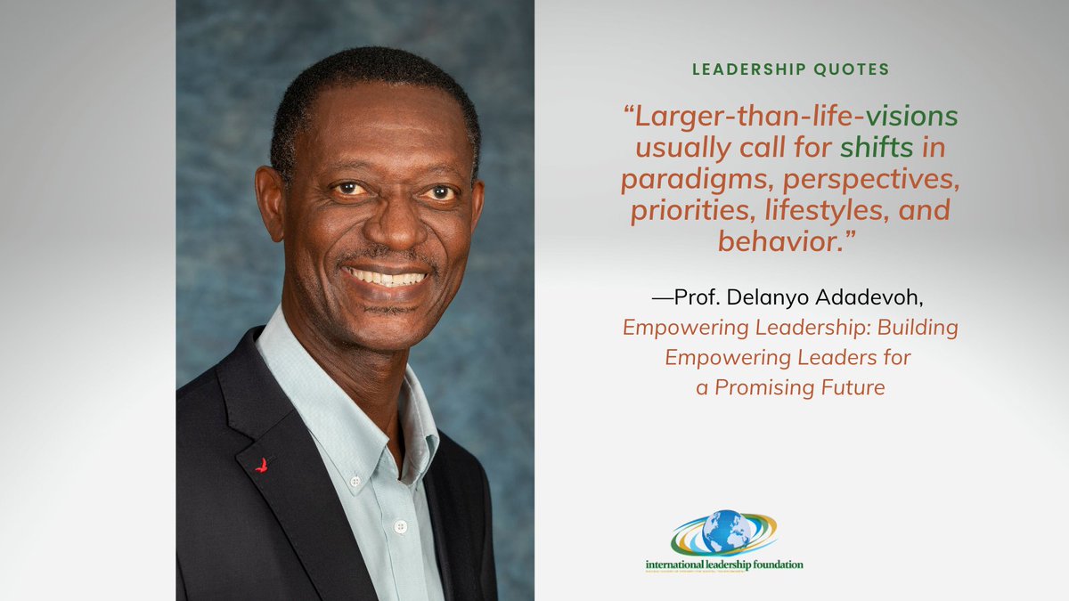 ILFGlobal's tweet photo. Are you an empowering leader with a larger-than-life vision? How has that affected you? Tell us more. #ILFGlobal https://t.co/xkvISxI4WI