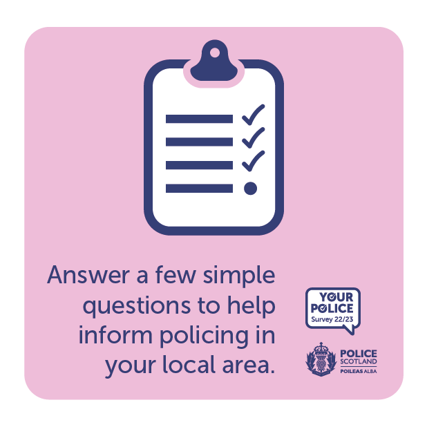 PSOS_Ayrshire's tweet image. Our #YourPolice survey is available in British Sign Language and Easy Read.
Take 10 minutes to tell us what the issues are in your local community.
Join the conversation with Your Police:
consult.scotland.police.uk/strategy-insig…