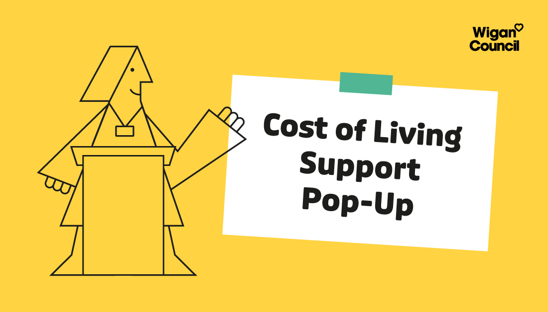 We have a whole host of cost-of-living drop in events coming up, all ready to pop in your diaries!

The next is on 7 March, at Community Grocery at The Edge, Riveredge WN3 5AB - 10am until 12pm

Find out more about coping with the rising cost of living 👉 wigan.gov.uk/HereForYou