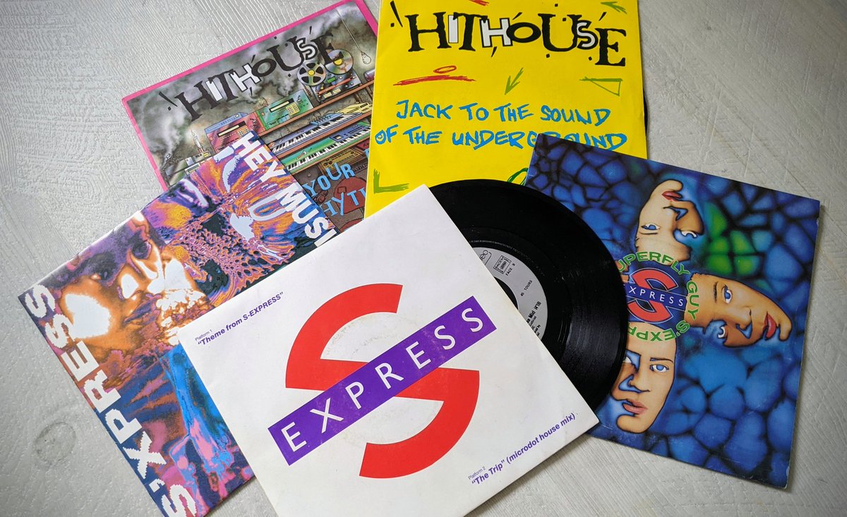 insertcoinFR's tweet image. Reliques de ma période #housemusic 😍 #sexpress #hithouse #music #vinyle #80s #90s
