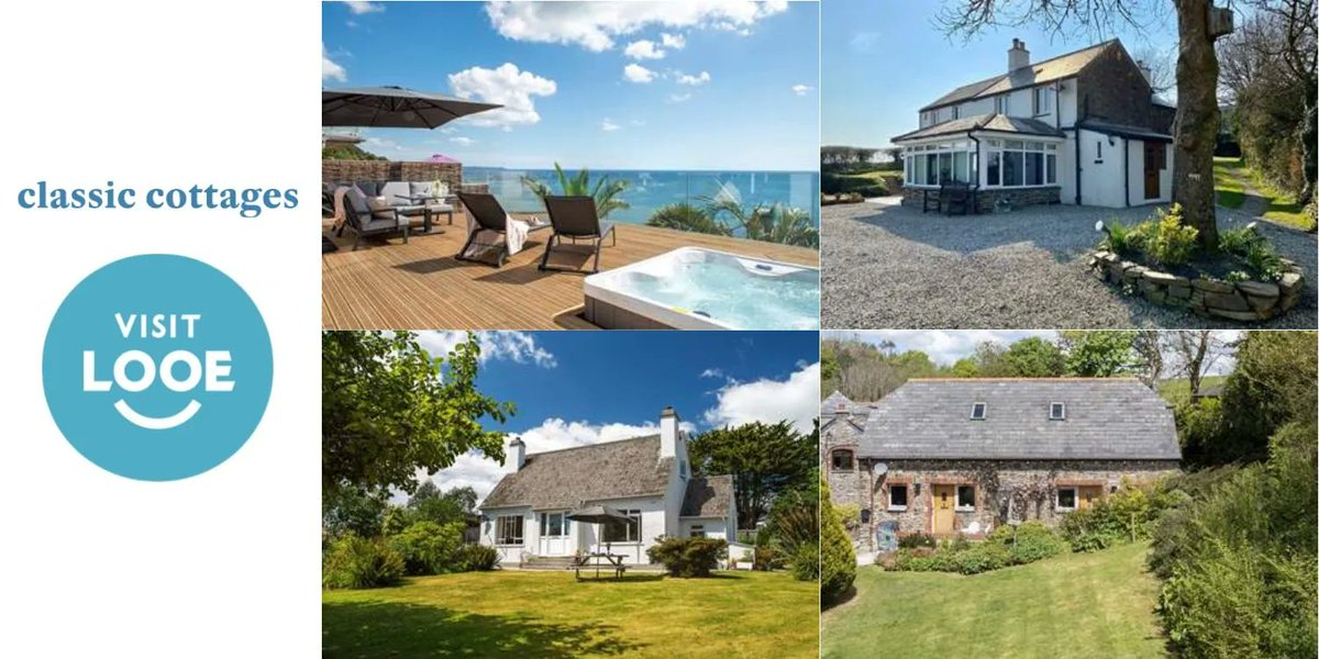 VisitLooe's tweet photo. Focus on Classic Cottages. They have the perfect self-catering holiday home waiting for you in Looe. From family sized cottages with sea views to romantic woodland cabins for two.
Find out more at https://t.co/62ixo1YSyw

#Visitlooe #Looe #Cottages https://t.co/CSB1wQAArL