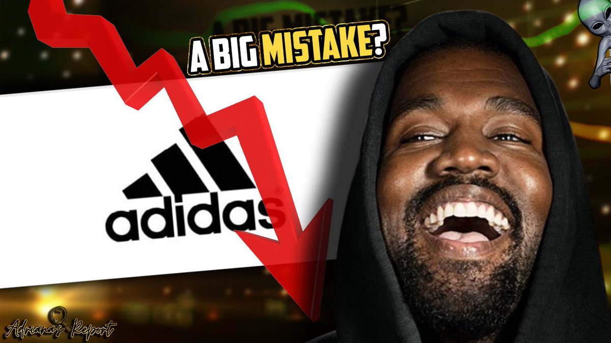 adrianasreport's tweet photo. Adidas Suffering Greatly After Dropping Kanye West ... It's Time To Get On Code
https://t.co/8p1UqwOJA9

#KanyeAdidas #KanyeWest #AdidasDecline #TheYeEffect #ChrisRockLive  #NorthWest #KimKardashian #TheNewWorldOrder #GetOnCode https://t.co/5K54EDjEQG