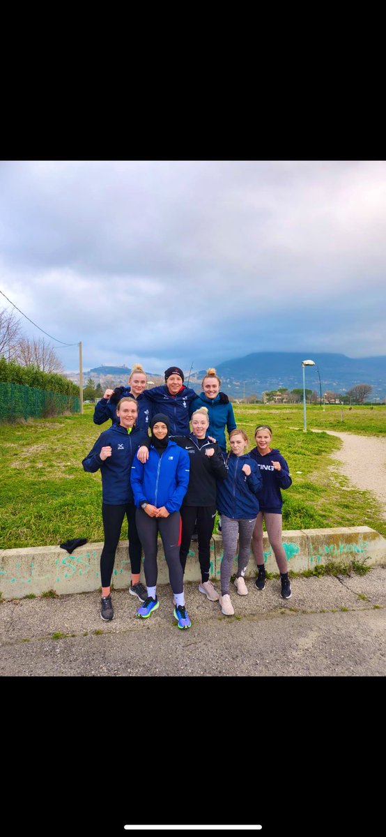 Last hard run done of the training camp in Italy with GB girls 😅🇮🇹 

1 more gym bout to gooo 💃🏼💃🏼           <a href="/gbboxing/">GB Boxing</a>