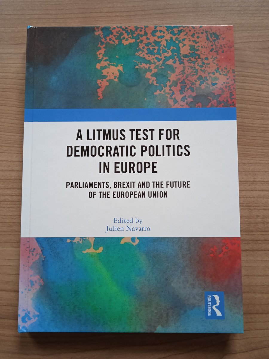 Look at what has just landed on my desk! 📚 Many thanks to @routledgebooks and the wonderful contributors for their trust and continuous support. #hotoffthepress #Brexit #Democracy #EuropeanUnion 👉 routledge.com/A-Litmus-Test-…