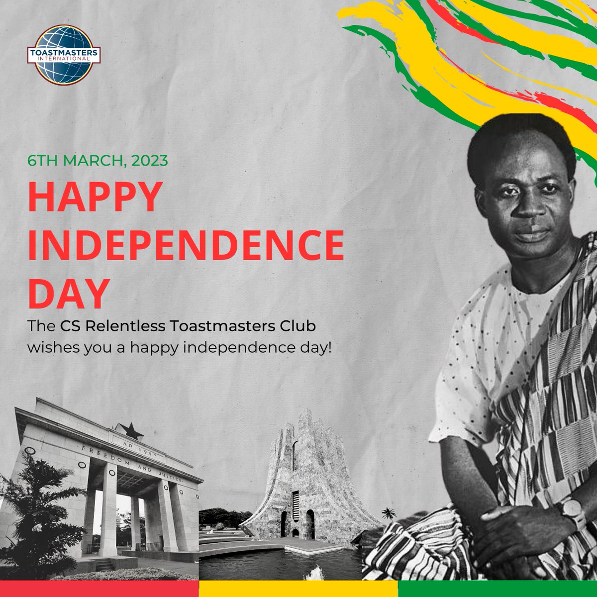 Ghana @ 66!🇬🇭🎉

We wish all Ghanaians a very happy Independence Day! May the spirit of freedom and patriotism always prevail in our hearts.