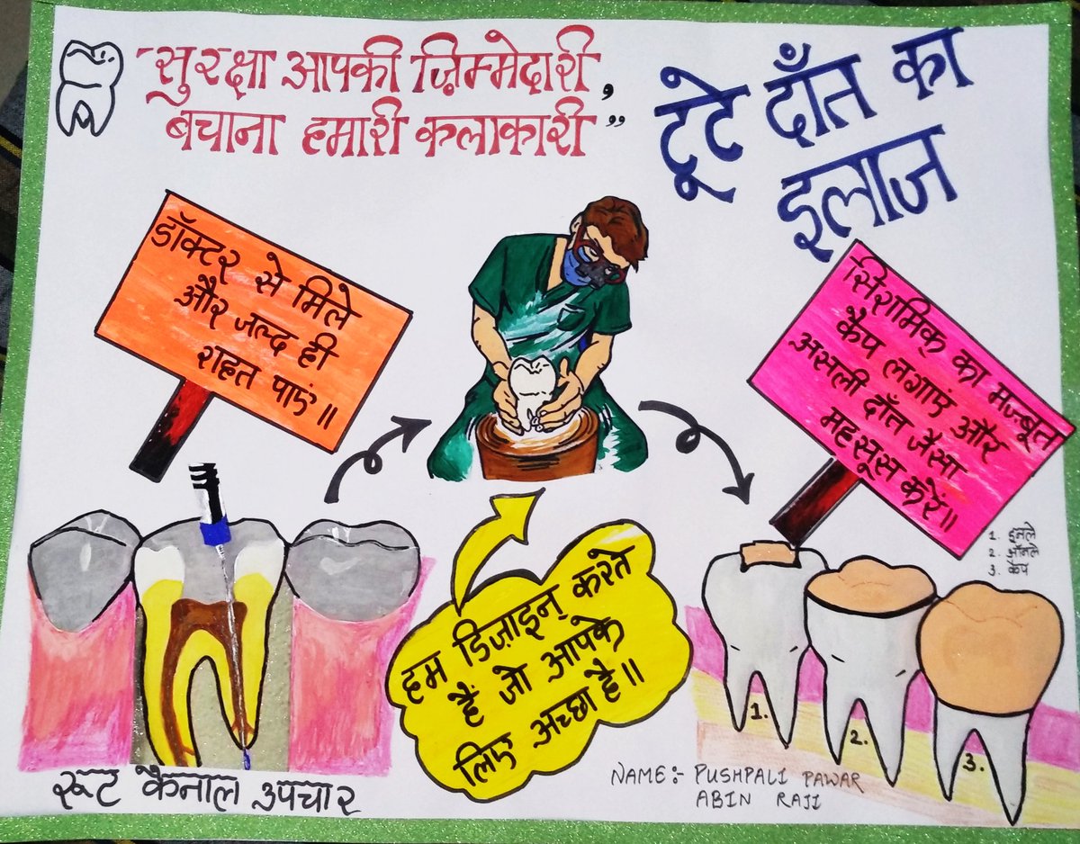 Happy Dentist Day :⁠-⁠) 
Poster made by us👇
#NationalDentistDay