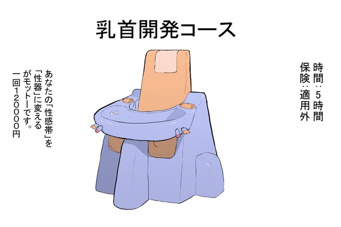 [R-18] 乳首開発コース #拘束 #オリジナル #強制絶頂 #乳首責め  