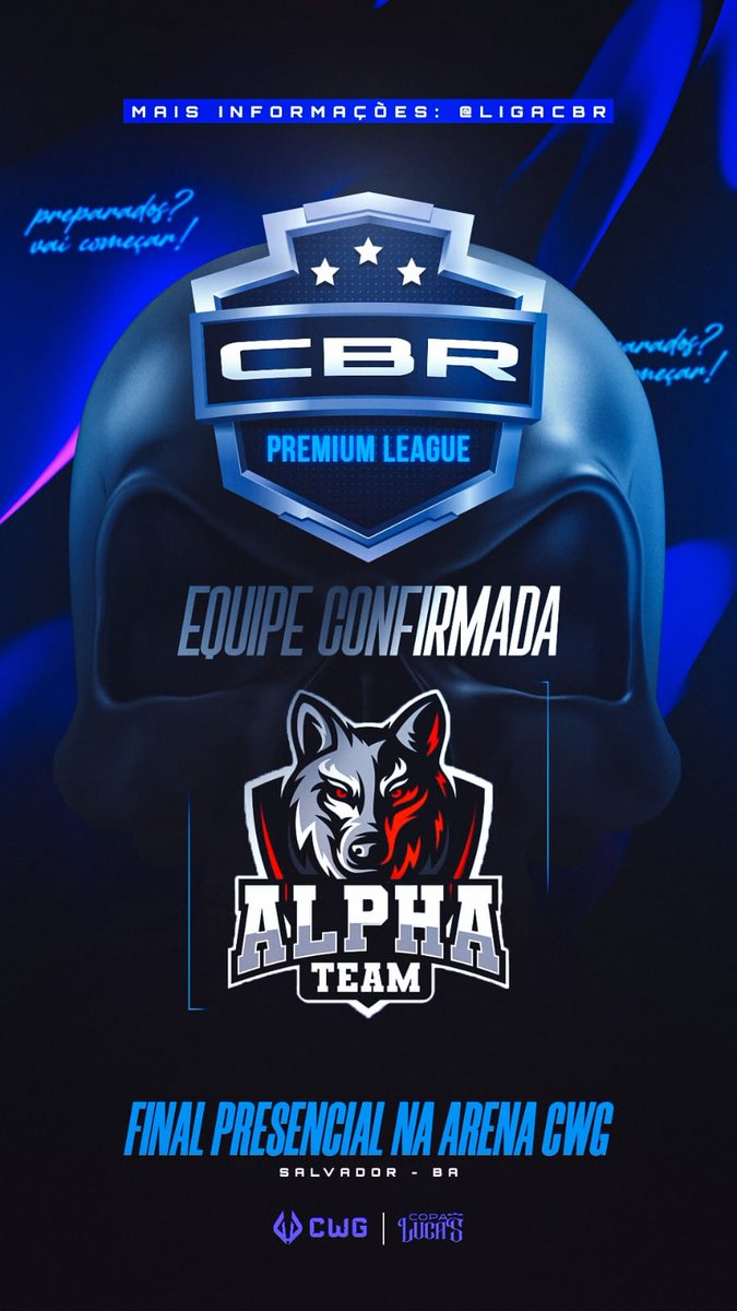 Confirmados em mais um 🔥 #goalpha