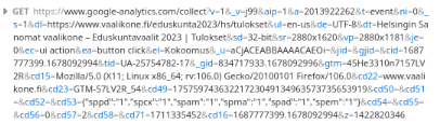 MPohjala's tweet photo. Päivän #tietosuojapähkinä: Onko ok, että vaalikone lähettää tiedon kotikunnastasi, suosikkiehdokkaistasi ja suosikkipuolueestasi Googlelle? 1/2 https://t.co/U2UGDKCfHi