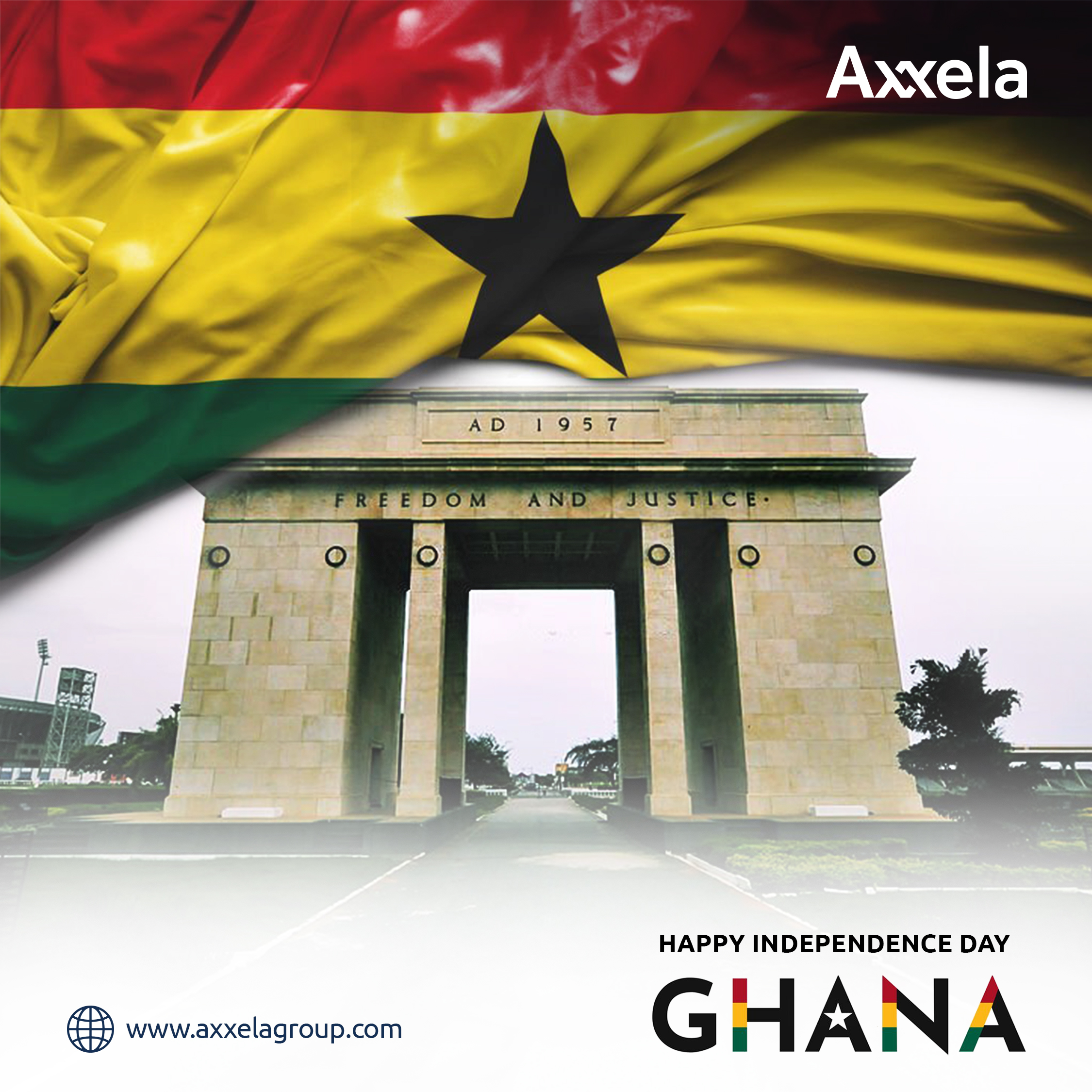 Axxela on X: Happy Independence Day to the great people of Ghana