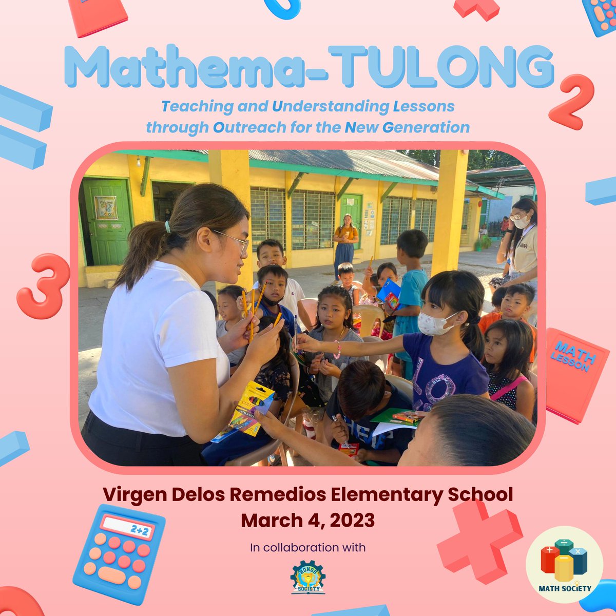 acsci_mathsoc's tweet photo. "Kindness in words creates confidence. Kindness in thinking creates profoundness. Kindness in giving creates love." - Mao Zedong

Giving to others is a never-ending activity ✨that brings us closer to one another and strengthens our communities🤝. https://t.co/SwysSSOLay