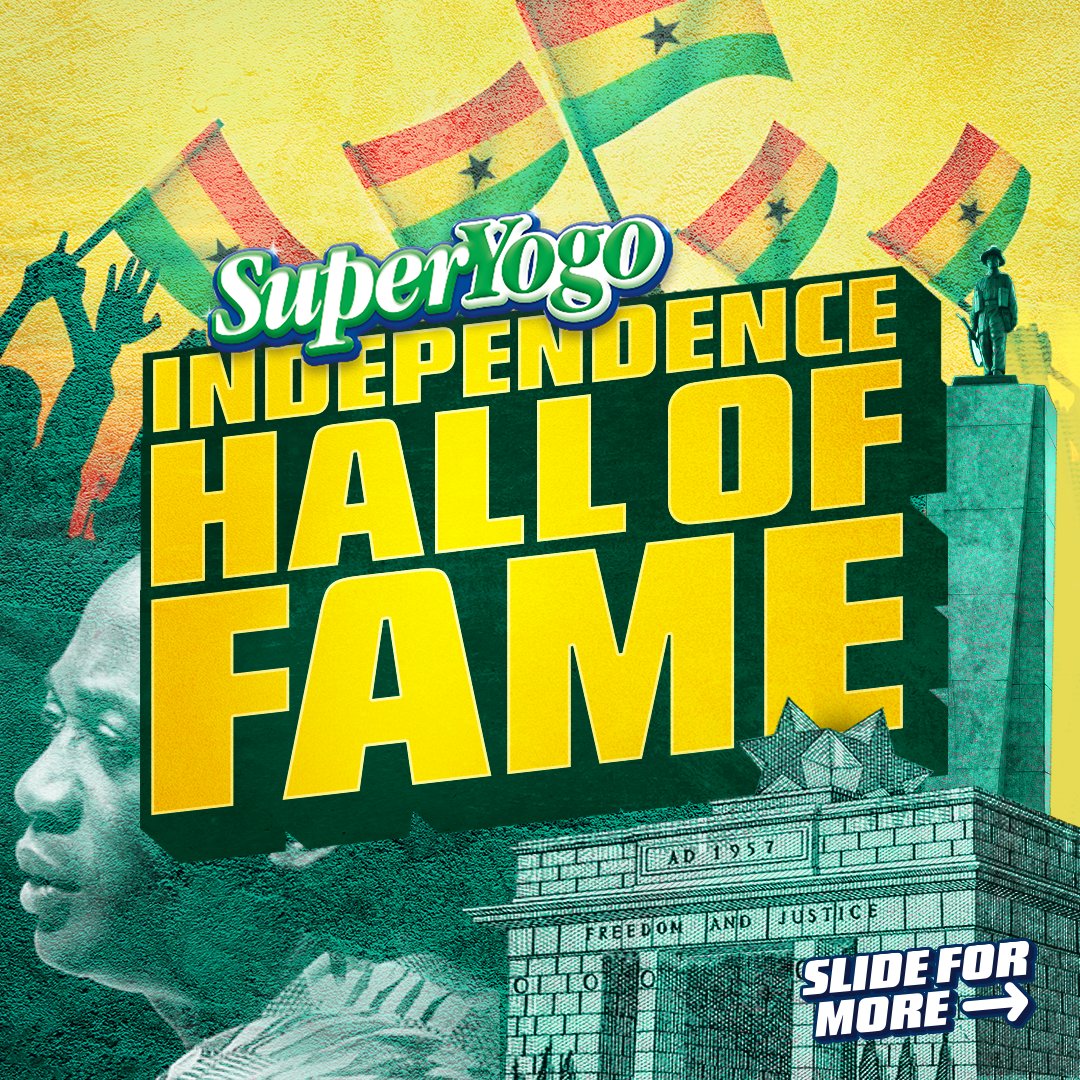 SuperYogoGhana's tweet image. Today’s hall of fame is dedicated to the people who worked in the background for Ghana’s freedom.

Happy Independence Ghana 🇬🇭 

#GhanaIndependence #GoForMore