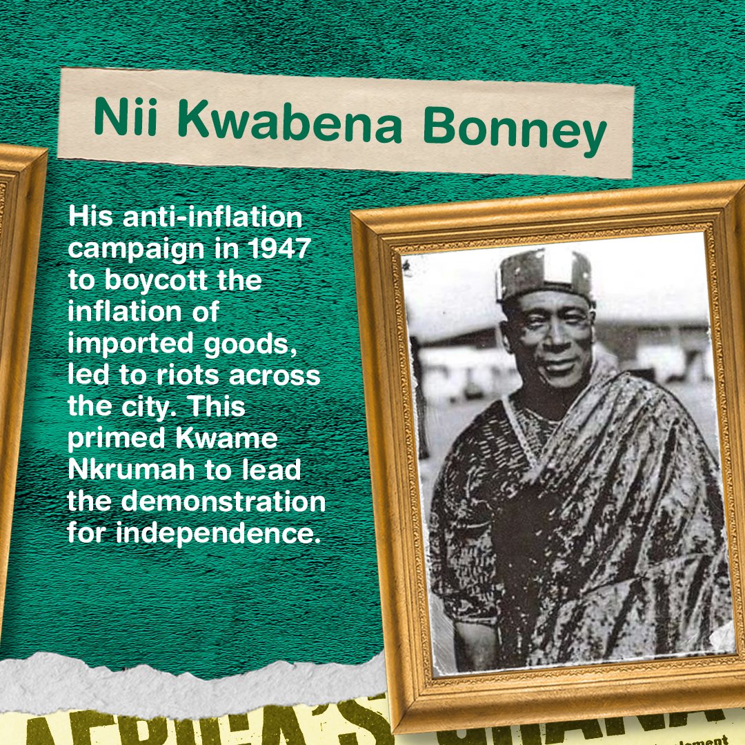 SuperYogoGhana's tweet image. Today’s hall of fame is dedicated to the people who worked in the background for Ghana’s freedom.

Happy Independence Ghana 🇬🇭 

#GhanaIndependence #GoForMore