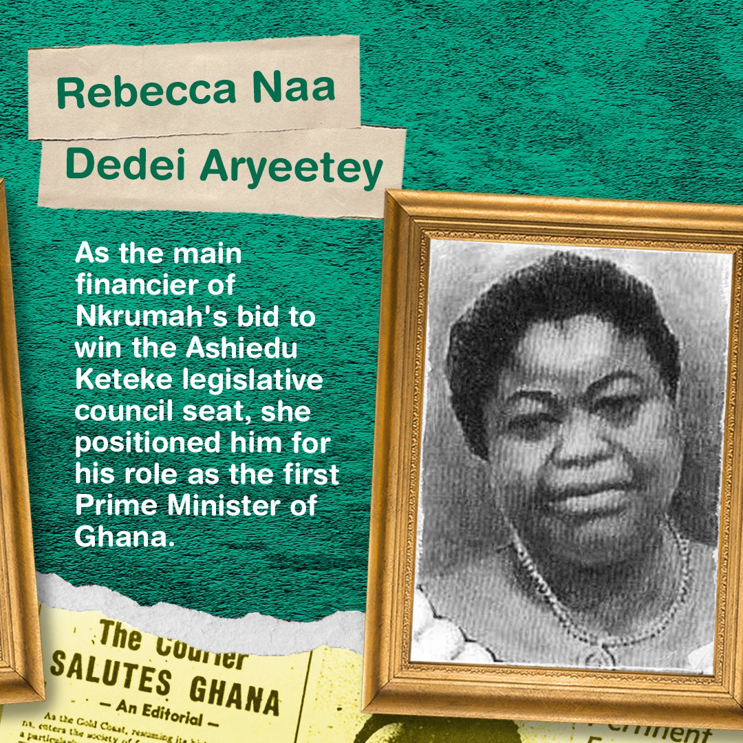 SuperYogoGhana's tweet image. Today’s hall of fame is dedicated to the people who worked in the background for Ghana’s freedom.

Happy Independence Ghana 🇬🇭 

#GhanaIndependence #GoForMore