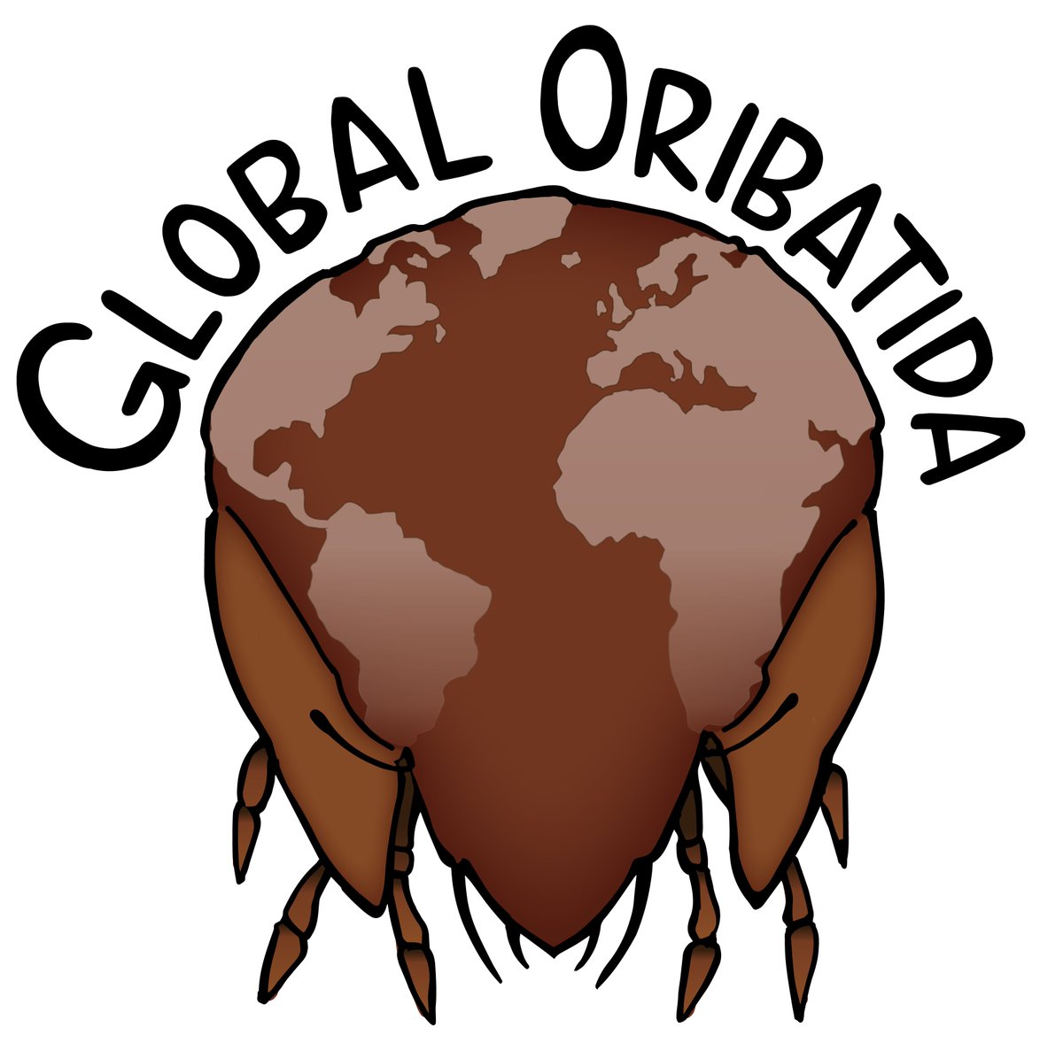 Just in time for the #GSB3: a fresh logo for the new Global Oribatida Initiative. 

If you wanna know more about the initiative meet Doro Sandmann and Jing-Zhong Lu @logos_lu in Dublin (Poster No 30).